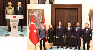 Vali Turan Konuklarını Ağırlamaya Devam Ediyor