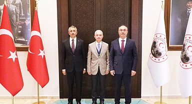 Vali Turan Tekirdağ ve Edirne Valisini Makamında Ağırladı