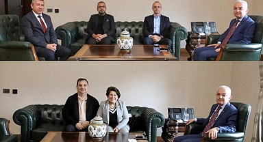 Vali Uğur Turan’a ziyaretler devam ediyor