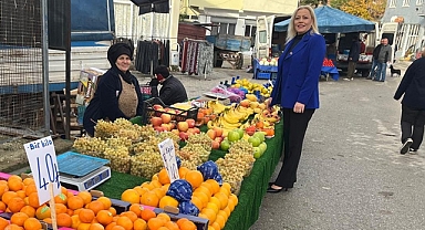 Başkan Çevikbaş Pazarcı Esnafını Ziyaret Etti 