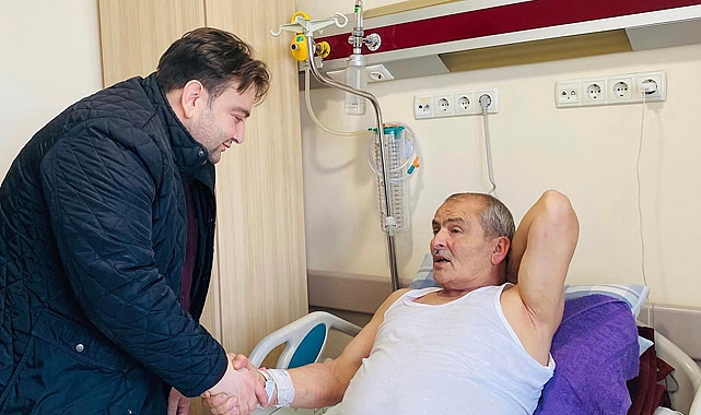Başkan Gün’den Hastane Ziyareti