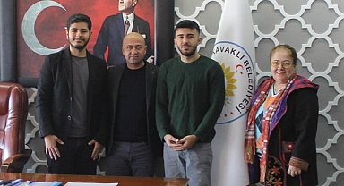 Başkan İn Öğrencileri Ağırladı