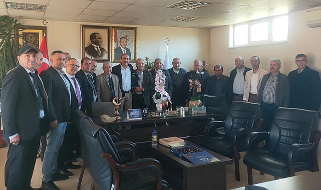 Başkan Şenol'a Ziyaretler Devam Ediyor