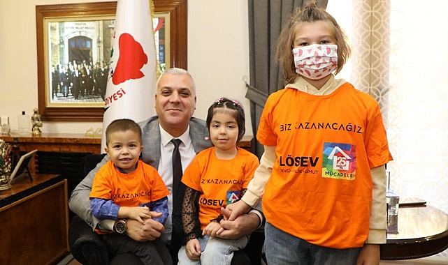 Başkan Yardımcısı Yamaner Çocukları Ağırladı