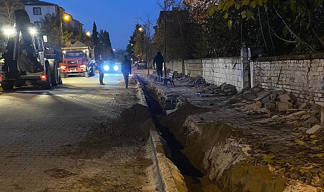 Belediye’nin Alt Yapı Çalışmaları Tam Gaz Devam Ediyor