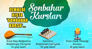 Belediyenin ‘Sonbahar Kursları’na Başvurular Devam Ediyor