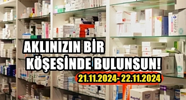 Bu Akşam Hangi Eczane Nöbetçi?