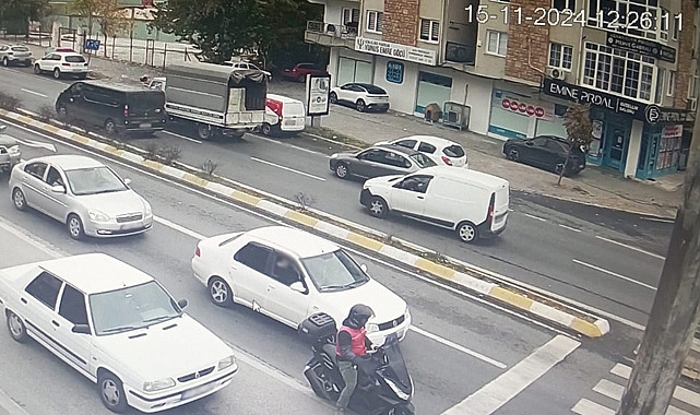 Çevreyi Kirleten Sürücüye Kameradan Ceza