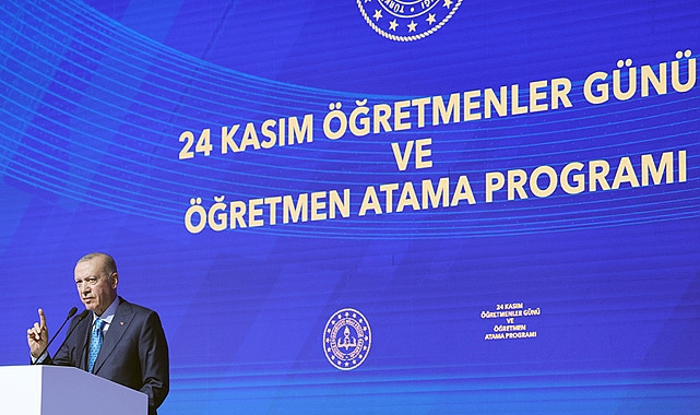 Cumhurbaşkanı Erdoğan: “Öğretmenlere Emekleri, Sabırları, Fedakârlıkları İçin Millet Adına Şükranlarını Sunuyorum”