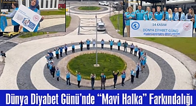Dünya Diyabet Gününde “Mavi Halka” Farkındalığı