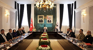 Ekim Ayı Kırklareli İl Güvenlik ve Asayiş Koordinasyon Toplantısı Yapıldı