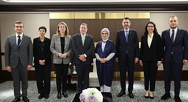 Emine Erdoğan, BM Kalkınma Programı İcra Direktörü Steiner ile görüştü