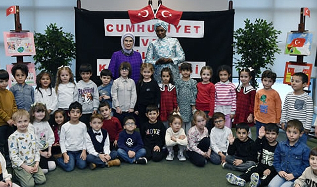Emine Erdoğan, Senegal Cumhurbaşkanının eşi Marie Khone Faye ile bir araya geldi