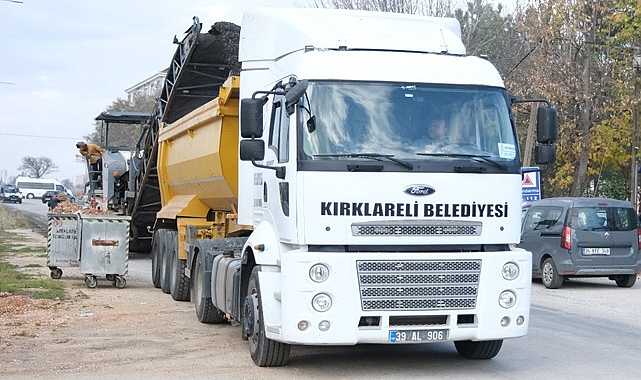 Kırklareli Belediyesi Dur Durak Bilmiyor