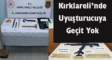 Kırklareli’nde Uyuşturucuya Geçit Yok