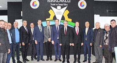 Kırklareli TSO CHP Genel Başkan Yardımcıları ile Milletvekillerini Ağırladı