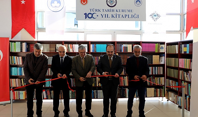 Kırklareli Üniversitesi’nde Türk Tarih Kurumu 100. Yıl Kitaplığı Açılış Töreni Düzenlendi
