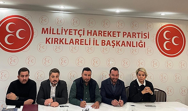 MHP Kırklareli İl ve İçe Başkanlığı Olağan Yönetim Kurulu Toplantısı Yapıldı