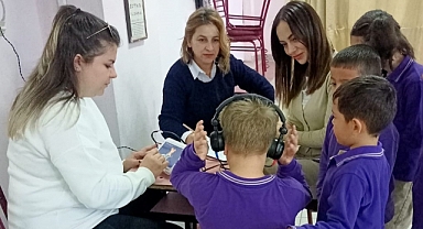 Minik Öğrencilere İşitme Taraması Yapıldı