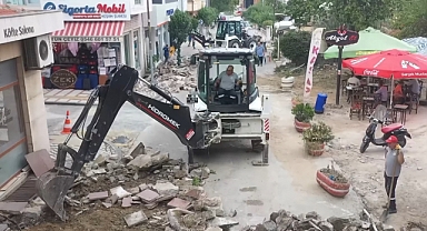 O İlçede 1. Etap Çalışmalar Tamamlandı