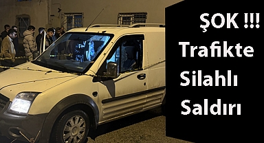 ŞOK!! Trafikte Silahlı Saldırı