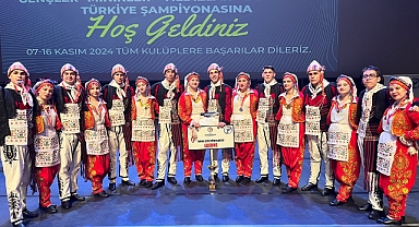 Türkiye Halk Oyunları Şampiyonasında Edirne Damgası