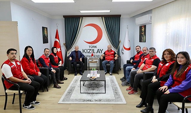 Vali Turan'dan Türk Kızılay’a Ziyaret