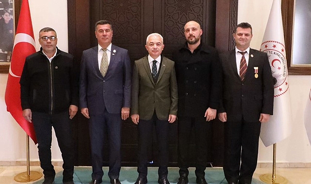 Vali Turan Misafirlerini Ağırlayama Devam Ediyor