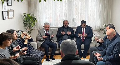 Vali Turan ve Eşi Nihal Turan Hanımefendi’den Taziye Ziyareti