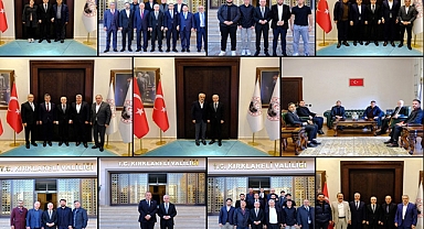 Vali Uğur Turan’a Hayırlısı Olsun Ziyaretleri