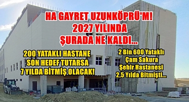 Yeni Devlet Hastanesinde Şimdi de Hedef 2027!