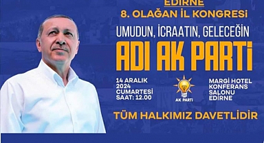 AK Parti İl Kongresine Sağlık Bakanı Memişoğlu da Katılacak