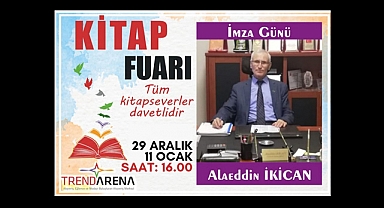 Alaeddin İkican Çorlu’da Kitapseverlerle Buluşuyor