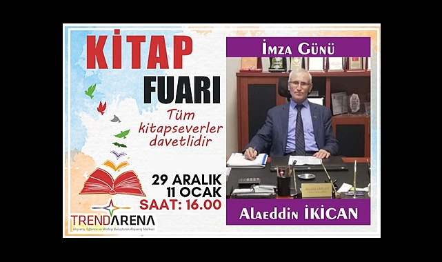 Alaeddin İkican Çorlu’da Kitapseverlerle Buluşuyor