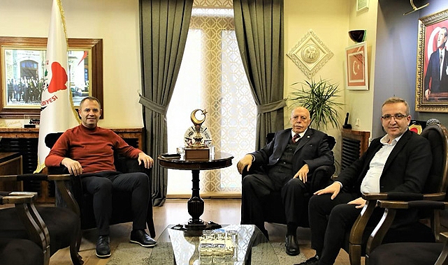 Başkan Bulut Misafirlerini Ağırladı