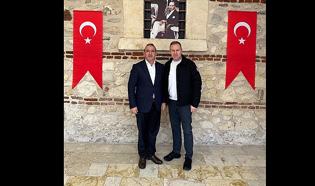 Başkan Ilık, TRAKYAKA Genel Sekreteri Mahmut Şahin’i Konuk Etti