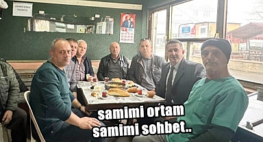 Başkan Minibüsçüler ile Esnafı Kahvaltısında Buluştu