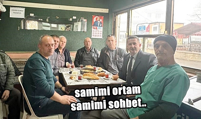 Başkan Minibüsçüler ile Esnafı Kahvaltısında Buluştu