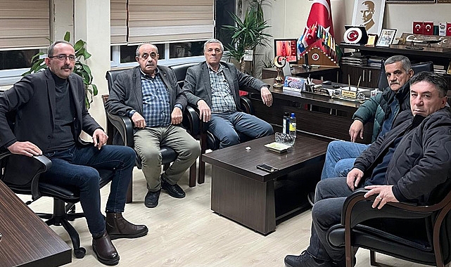 Başkan Şenol Misafirlerine Ev Sahipliği Yaptı