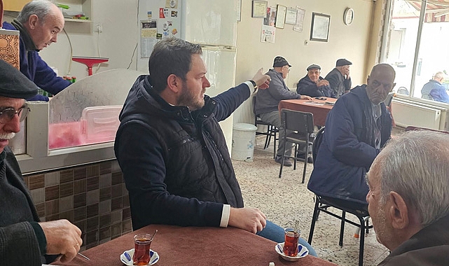 Başkan Talay, Beşyol’da Esnaf ve Vatandaşlarla Çay Eşliğinde Buluştu