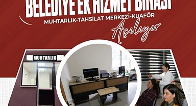 Belediye Ek Hizmet Binası Hizmete Girdi!
