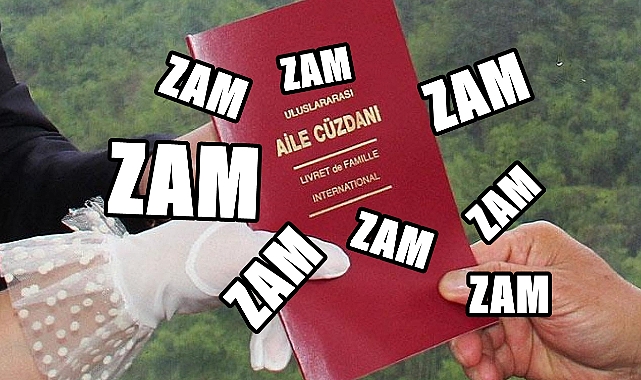 Belediye Nikah Ücretlerine Yüzde 400’e Varan Kallavi Zam!