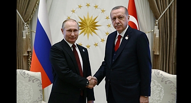 Cumhurbaşkanı Erdoğan, Rusya Devlet Başkanı Putin İle Görüştü