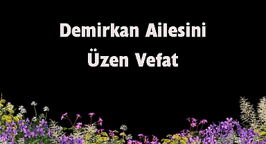Demirkan Ailesini Üzen Vefat