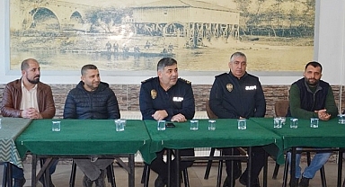 Edirne İl Emniyet Müdürü Karaburun Uzunköprü’deydi