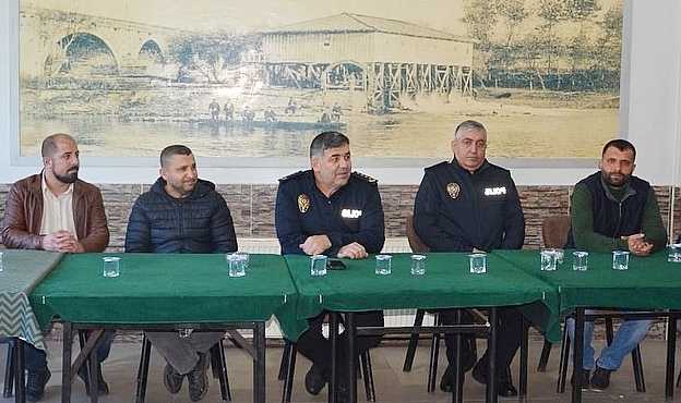 Edirne İl Emniyet Müdürü Karaburun Uzunköprü’deydi