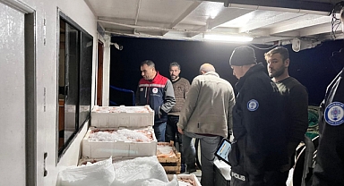 Enez Limanında Balık Avcılarına Denetim Yapıldı