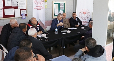İl Müdürü Bayazıt Çiftçilerle Buluştu