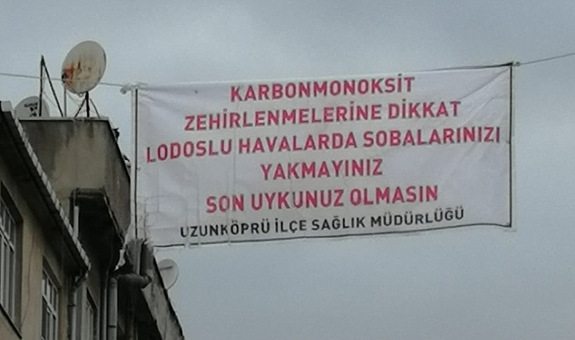 İlçe Sağlık Müdürlüğü Karbonmonoksit Zehirlenmeleri Konusunda Uyardı