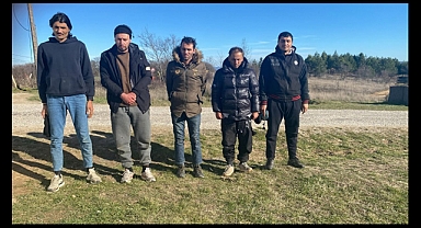 Jandarmadan Düzensiz Göçmen Operasyonu